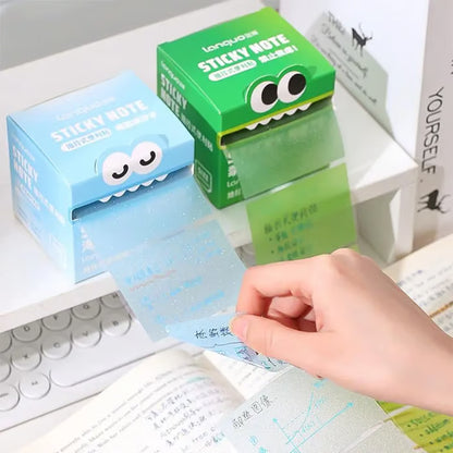 Cute Monster Pattern Sticky Labels Note