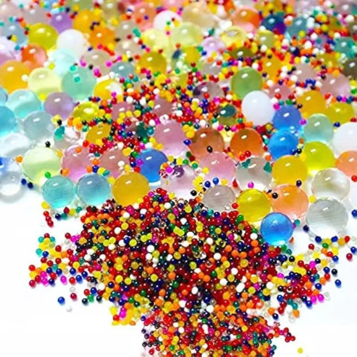 2000-Piece Colored Water Beads / Expanding Water Pearls