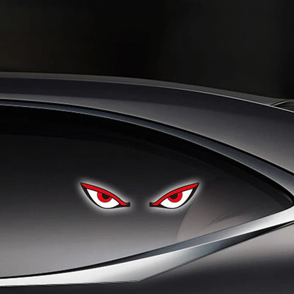👿Solar Devil's Eye Car Light – Multi-Mode, Vibration & Light Sensor, Auto-On
