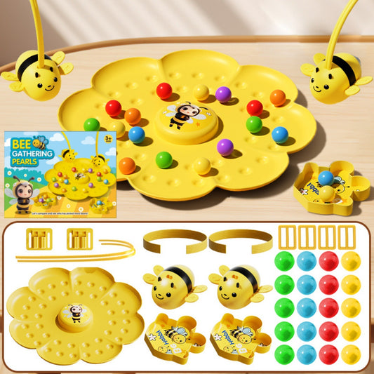 Bee Honey Collecting Fishing Game, Children's Board Game Toy