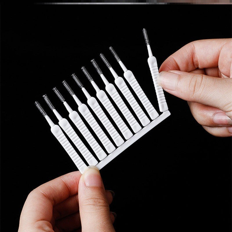 [4 Packs]One Brush, No Clogs – Gap & Hole Cleaning Brush