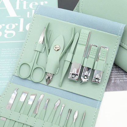 16-Piece Nail Care Set – Complete for Family, All in One Box