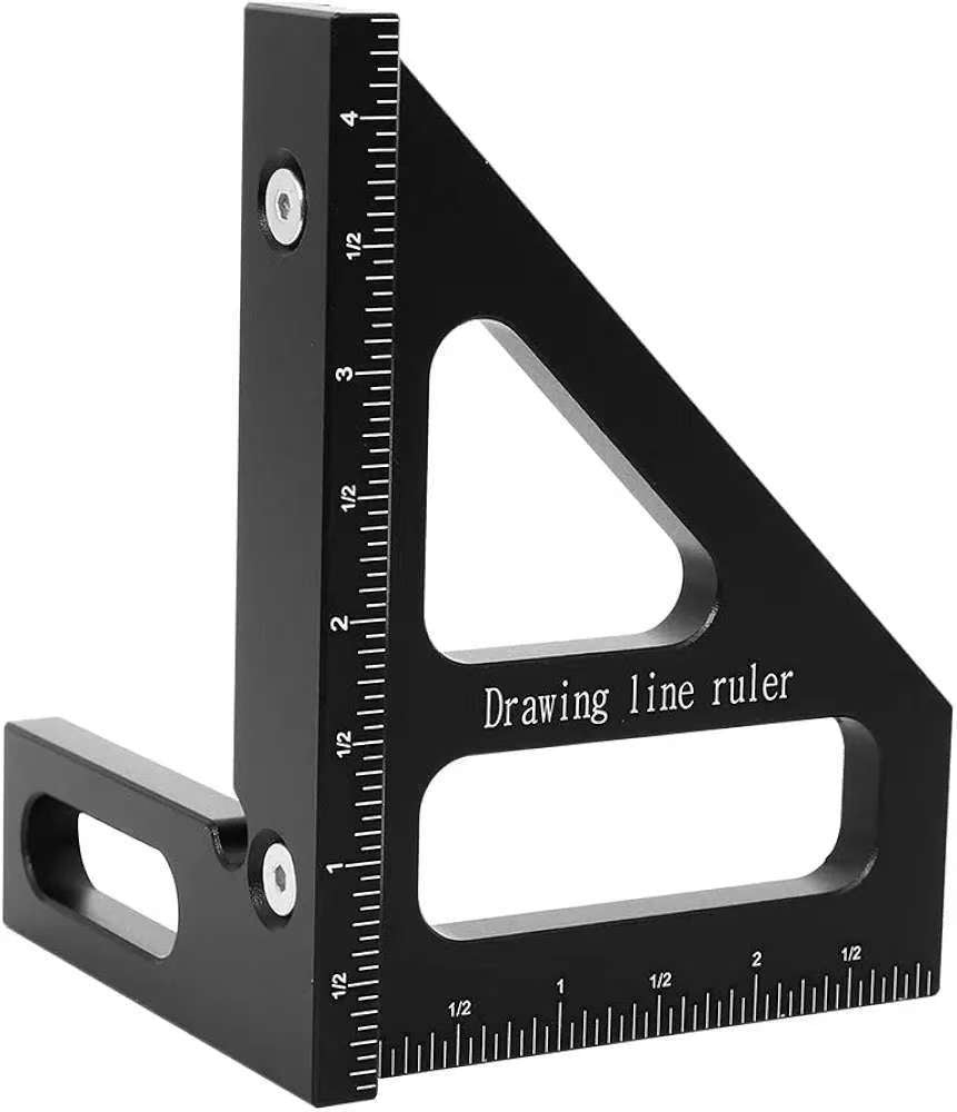 🔧📏Precision Carpenter Square Hole Scribing Ruler