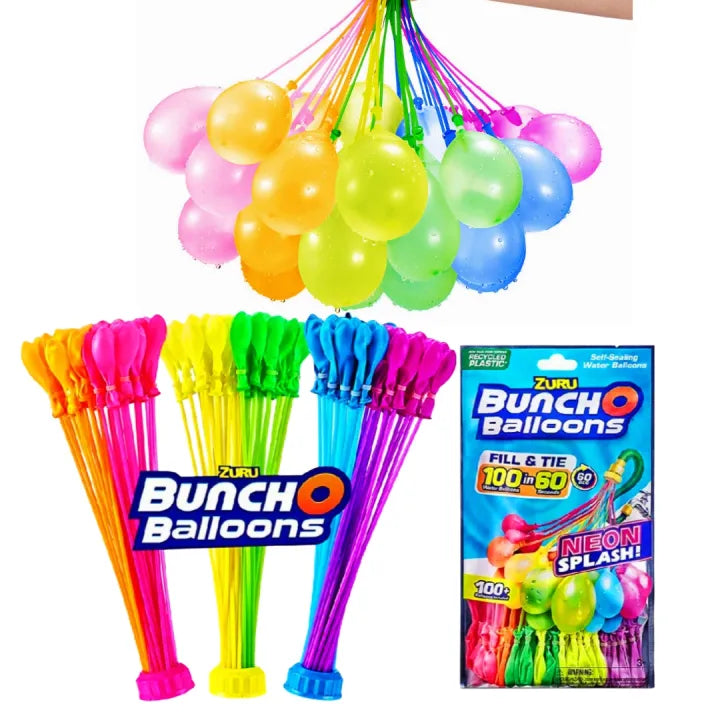 Rapid-Filling Self-Sealing Water Balloons