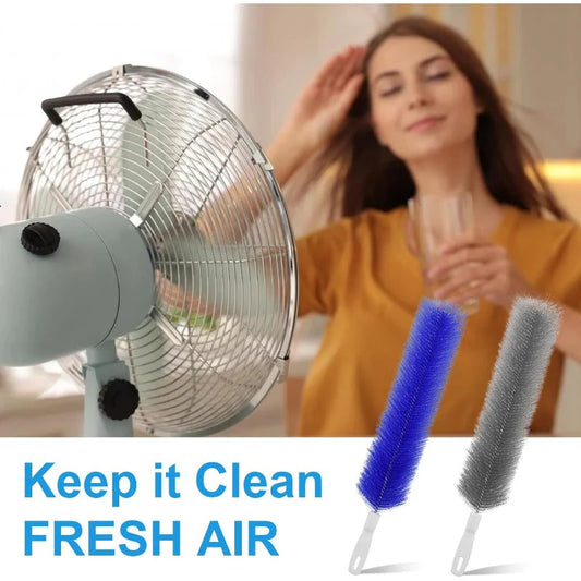 Fan Cleaning Brush – Bendable Design | AC Vent Cleaner | Home Dust Removal Tool