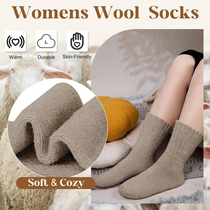 5 Pairs Women's Solid Mid-calf Socks