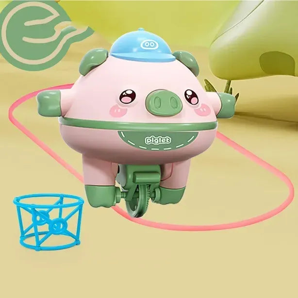 Walking Tumbler Unicycle Balance Pig Toys