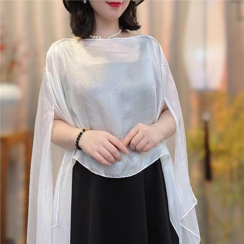 Fashionable Versatile Solid Color Shawl