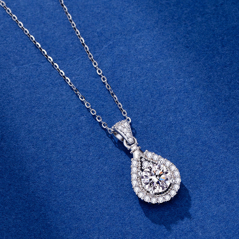 Moissanite Water Drop Necklace