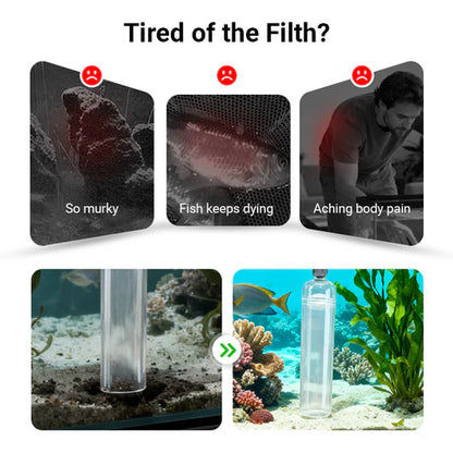 Aquarium Vacuum Cleaner with Siphon
