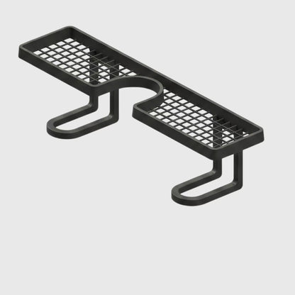 No-Drill Kitchen Sink Sponge Holder & Drain Rack