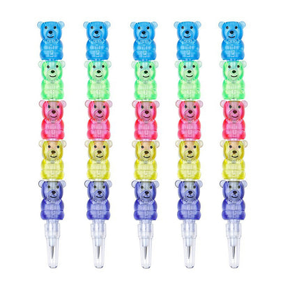 Cartoon Bear Block Pencil – Fun & Creative Design