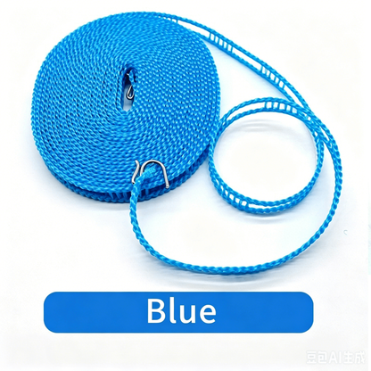 💨 Windproof Non-Slip Clothesline – Stays in Place, Clothes Won’t Slide, Perfect for Outdoor Drying
