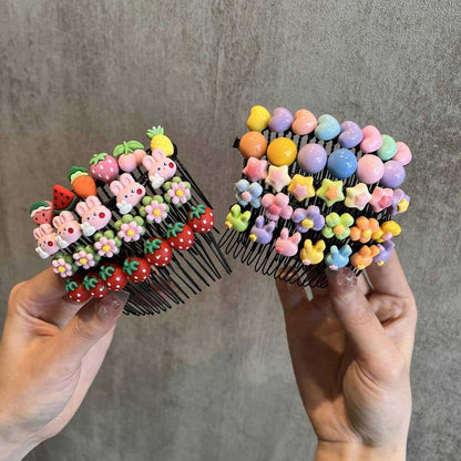 Cute Cartoon Hair Taming Clip for Young Girls