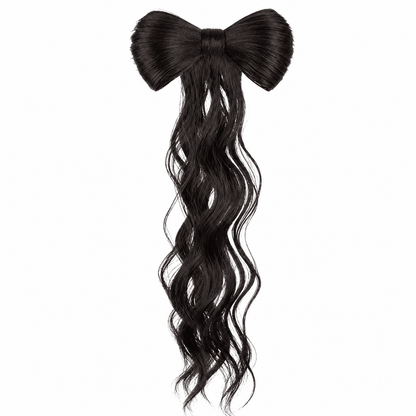🎀Bow Ponytail Clip – Instant Style for Short or Long Hair