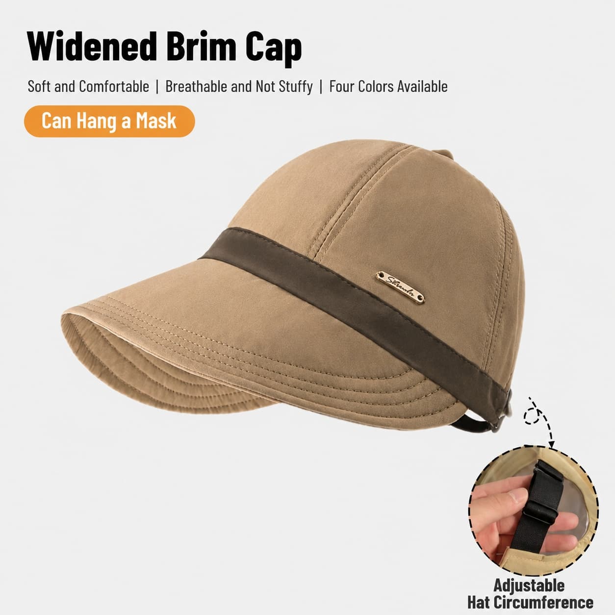 Women's Sun Protection Hat｜Wide Brim UV Protection Summer Cap