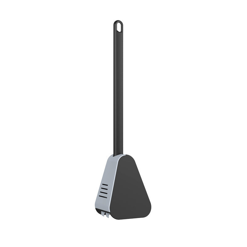 Silicone Toilet Brush – Silicone Head Won't Scratch, Reaches Corners & Gaps