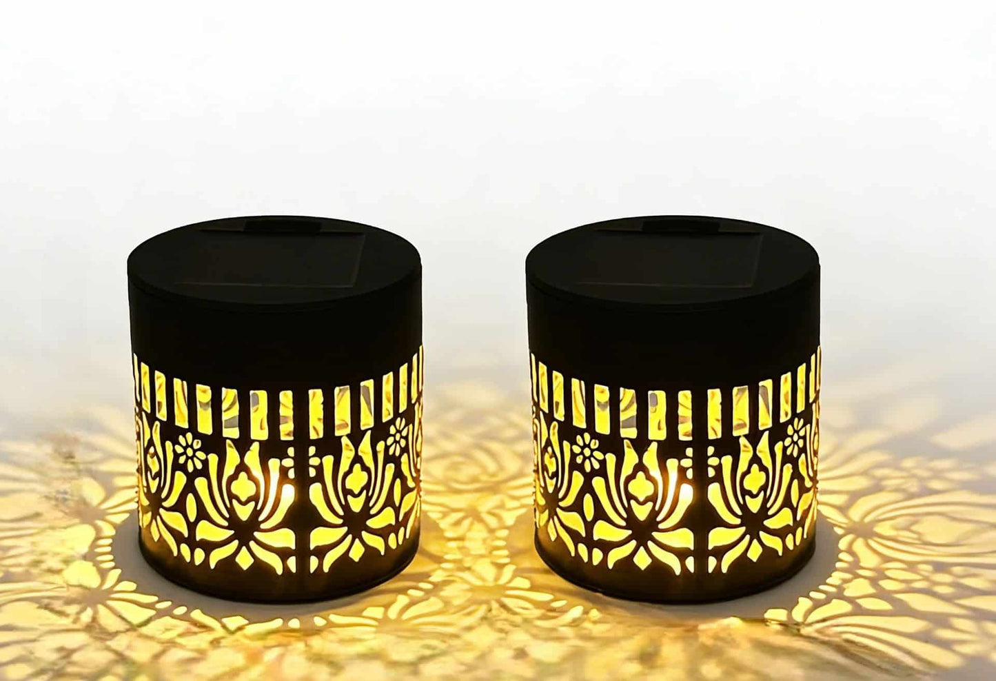 🌼 ☀️Solar Garden Projection Light – Waterproof Auto ON/OFF Outdoor Decorative Landscape Lamp