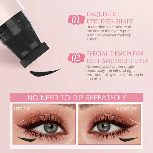 One-Piece Heart Eyeliner Stamp