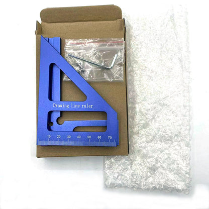 🔧📏Precision Carpenter Square Hole Scribing Ruler