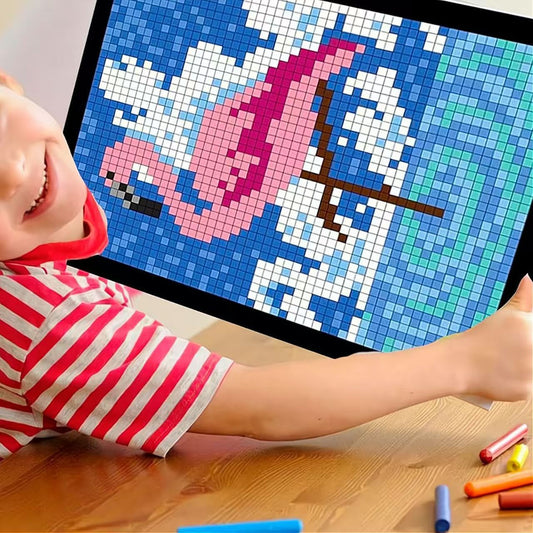 100 QUEST Color by Numbers Book