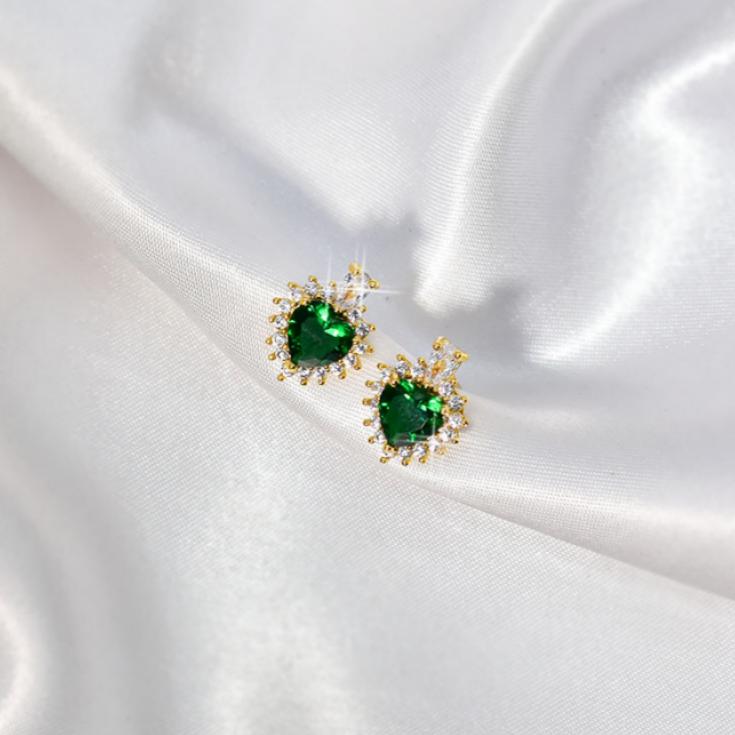 Love necklace earrings set