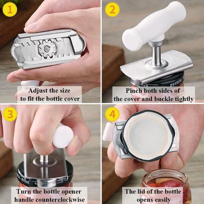Easy-Open Can Opener – Designed for Arthritis Relief 🔥