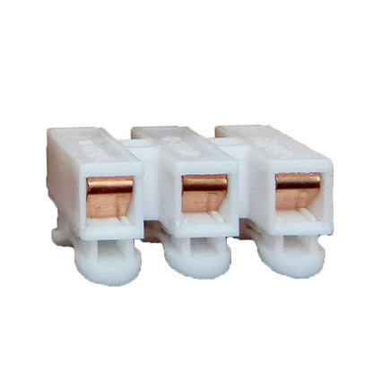 🟡Brass Spring Quick Connector – Safe & Flame-Retardant, No Tools Needed