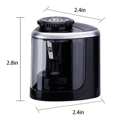 Sleek Electric Pencil Sharpener - Fast & Efficient Lead Sharpening