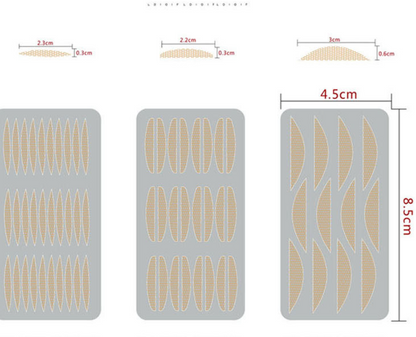 GLUE-FREE INVISIBLE DOUBLE EYELID STICKER