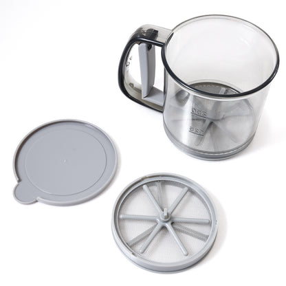 Semi-Automatic Sifter – Press to Sift, Easy for Flour & Spices