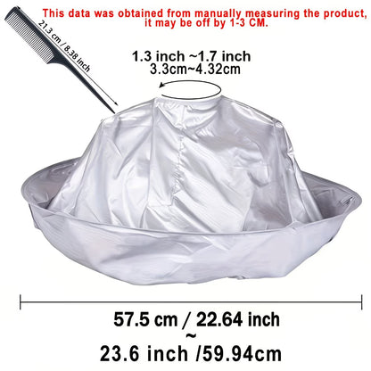 Adjustable Umbrella-Style Hairdressing Cape / Barber Apron