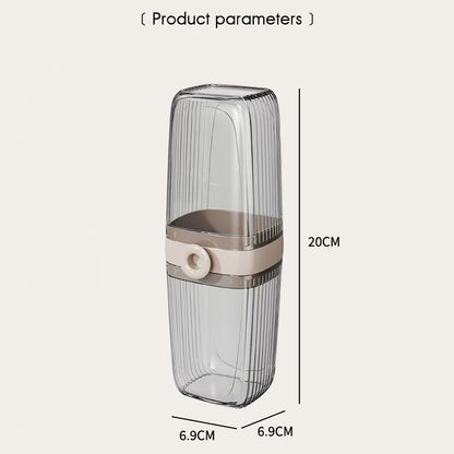 Travel Cup & Soap Box Set – 2-in-1 for Trips & Hotel Stays