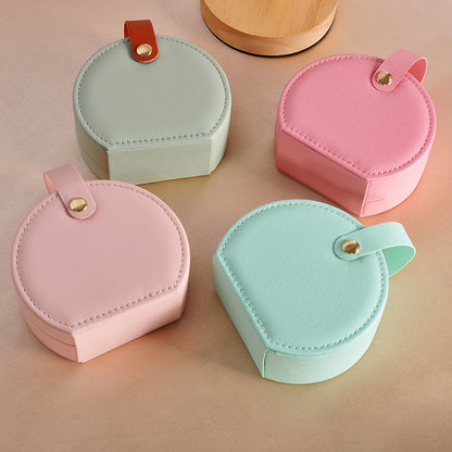 French Style Half-Round Jewelry Box – Handbag Shape & Portable
