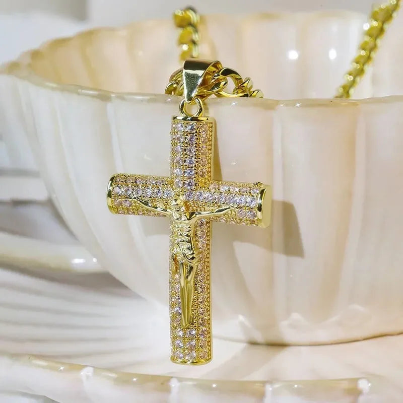 Crucifix Pendant Necklace