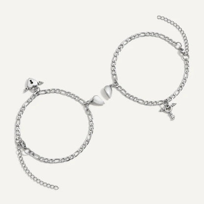 Magnetic Love Chain Bracelet Set