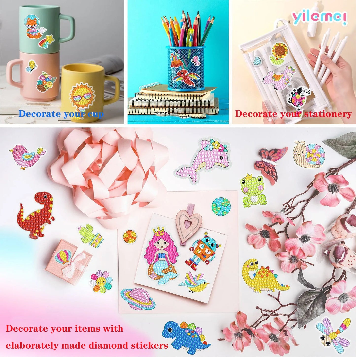 DIY Cartoon Creative Animal Princess Diamond Painting