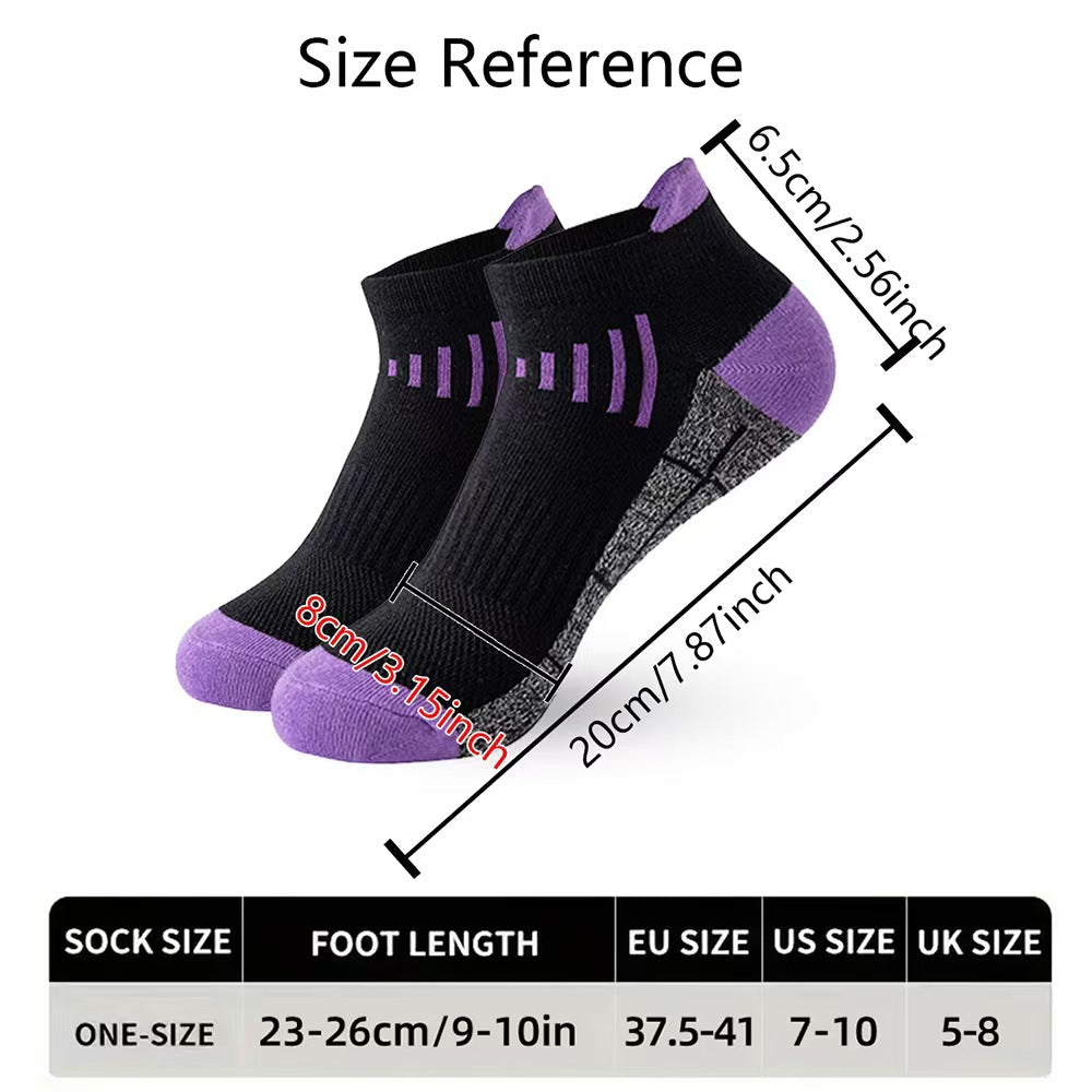 Breathable Moisture-Wicking Sports Socks