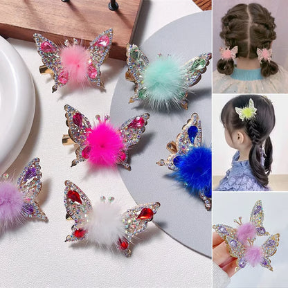 Moving Butterfly Hair Clip