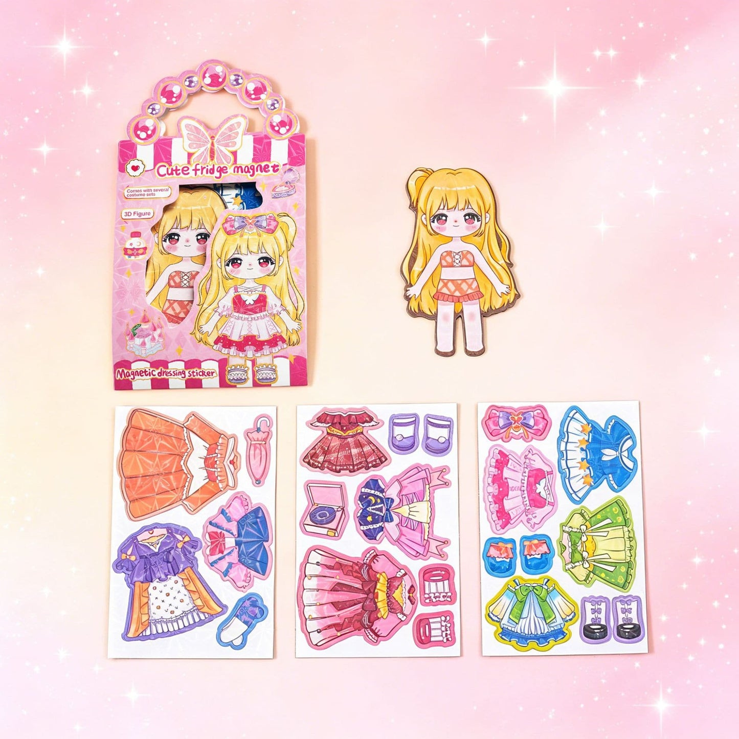 Magnetic Dress-Up Dolls – Reusable & Educational 👗🎨