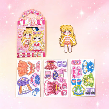 Magnetic Dress-Up Dolls – Reusable & Educational 👗🎨