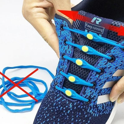Super Elastic Lazy No-Tie Silicone Shoe Lace Clip