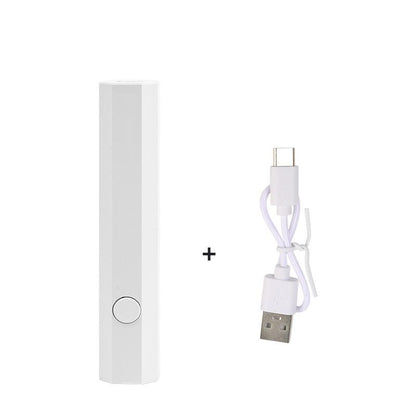 Portable One-Bar Nail Lamp – Rechargeable & Handheld