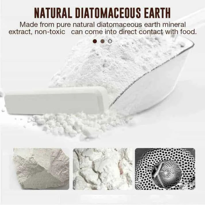 🏡Diatomite Moisture-Proof & Deodorizing Tablet – Absorbs Moisture, Prevents Mold, Freshens Air for Closet, Shoe Rack & Bathroom
