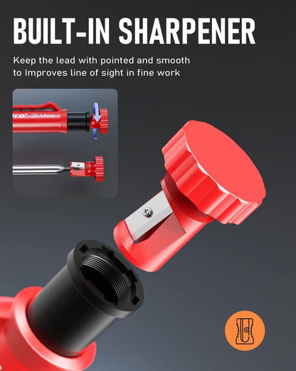 Carpenter Pencil with Sharpener