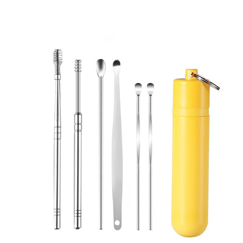 Set Ear Wax Removal Tool Set with Storage Tube