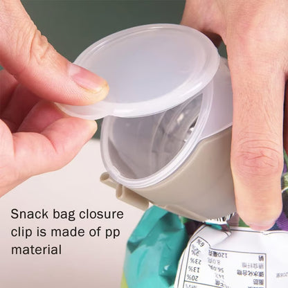 🔒Bag Clip with Pour Spout – Airtight Seal & Easy Pour, for Milk Powder, Drinks & Dry Goods