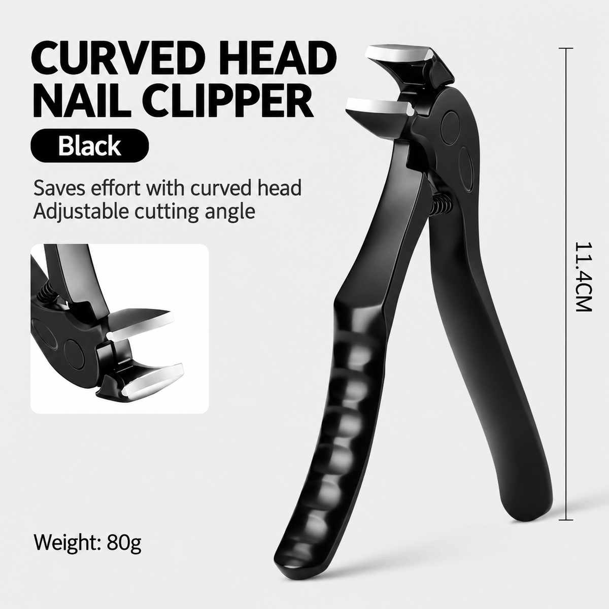 Stainless Steel Nail Clipper Set – Anti-Splash Nail Cutter