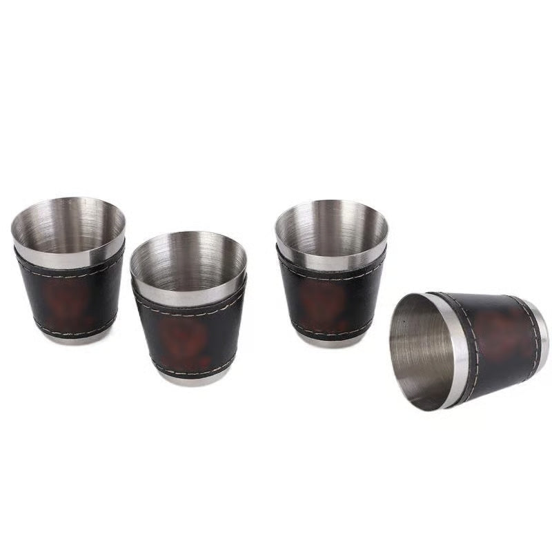 Portable Mini Stainless Steel Camping Wine/Coffee Cup