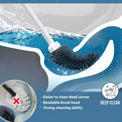 Flexible Silicone Toilet Brush